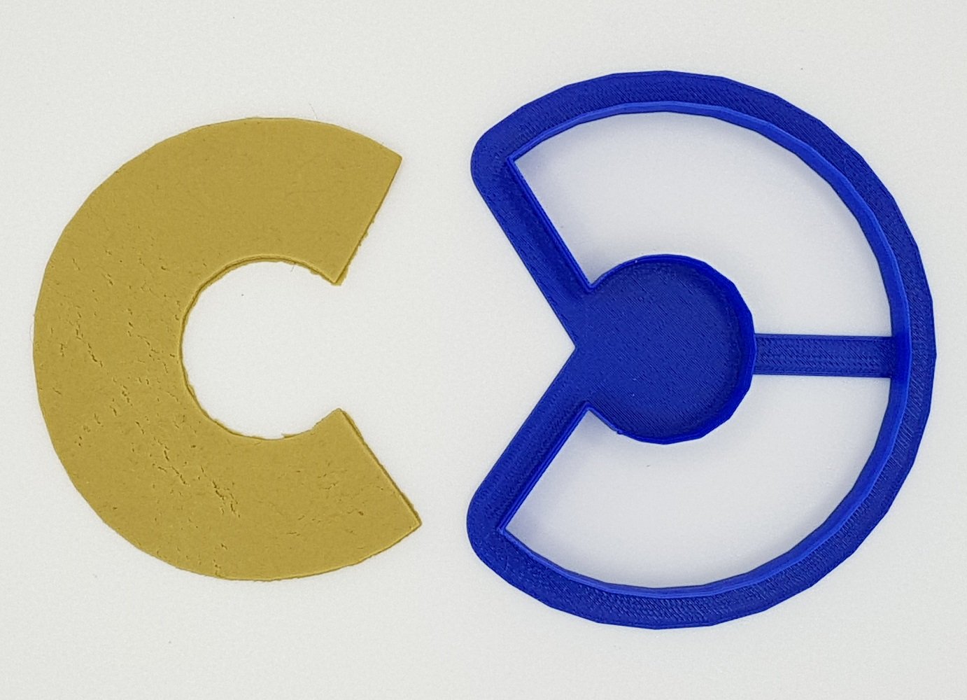 Chunky Alphabet Letter C 9.5cm Cookie Cutter