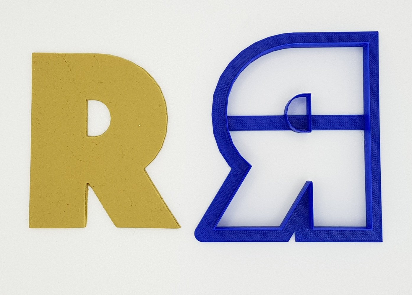 Chunky Alphabet Letter R 9.5cm Cookie Cutter