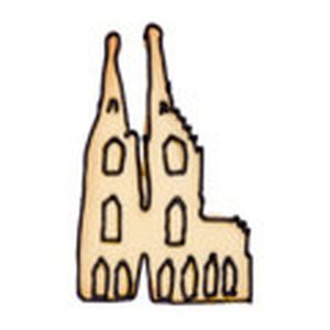 Cologne Cathedral 11cm Cookie Cutter-Cookie Cutter Shop Australia