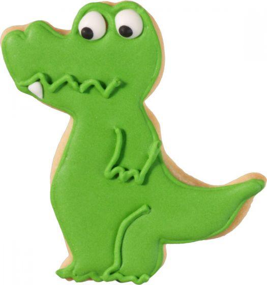 Crocodile With Internal Detail 8cm Cookie Cutter-Cookie Cutter Shop Australia