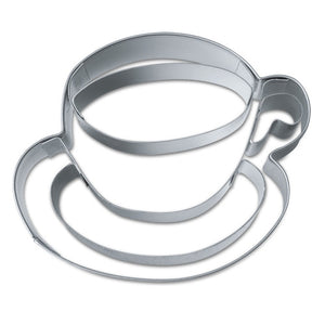 Teacup with Saucer 6.5cm Cookie Cutter-Cookie Cutter Shop Australia