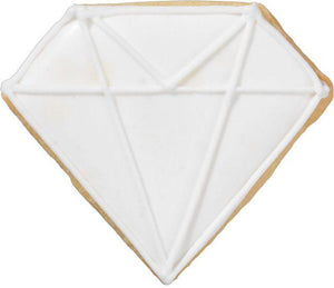 Diamond With Internal Detail 6cm Cookie Cutter-Cookie Cutter Shop Australia