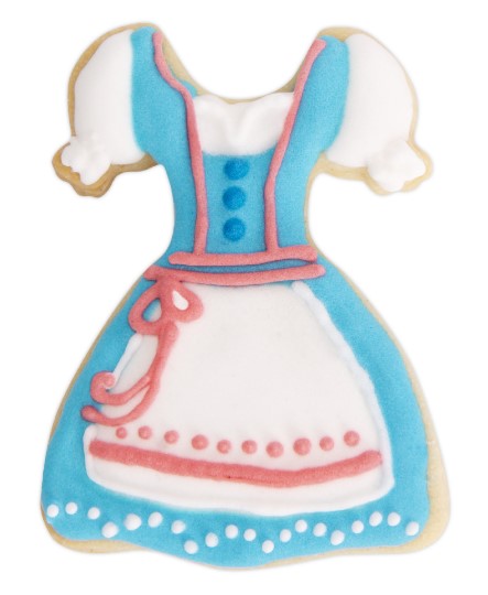 Dirndl Dress Cookie Cutter 6.5cm