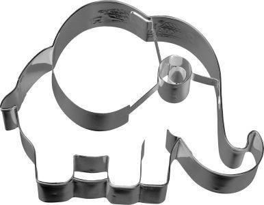 Elephant With Internal Detail 10.5cm Cookie Cutter-Cookie Cutter Shop Australia