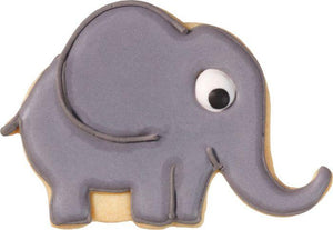Elephant With Internal Detail 10.5cm Cookie Cutter-Cookie Cutter Shop Australia