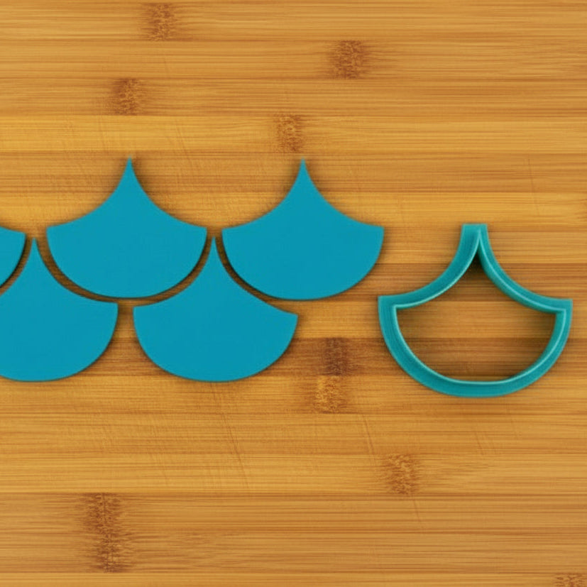 Fish Scale Cookie Cutter 6cm β Cookie Cutter Shop Australia