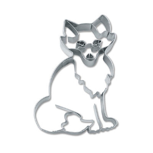 Fox Cookie Cutter with Embossed Detail | Cookie Cutter Shop Australia
