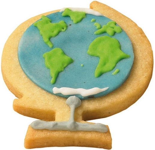 World Globe 6.5cm Cookie Cutter-Cookie Cutter Shop Australia