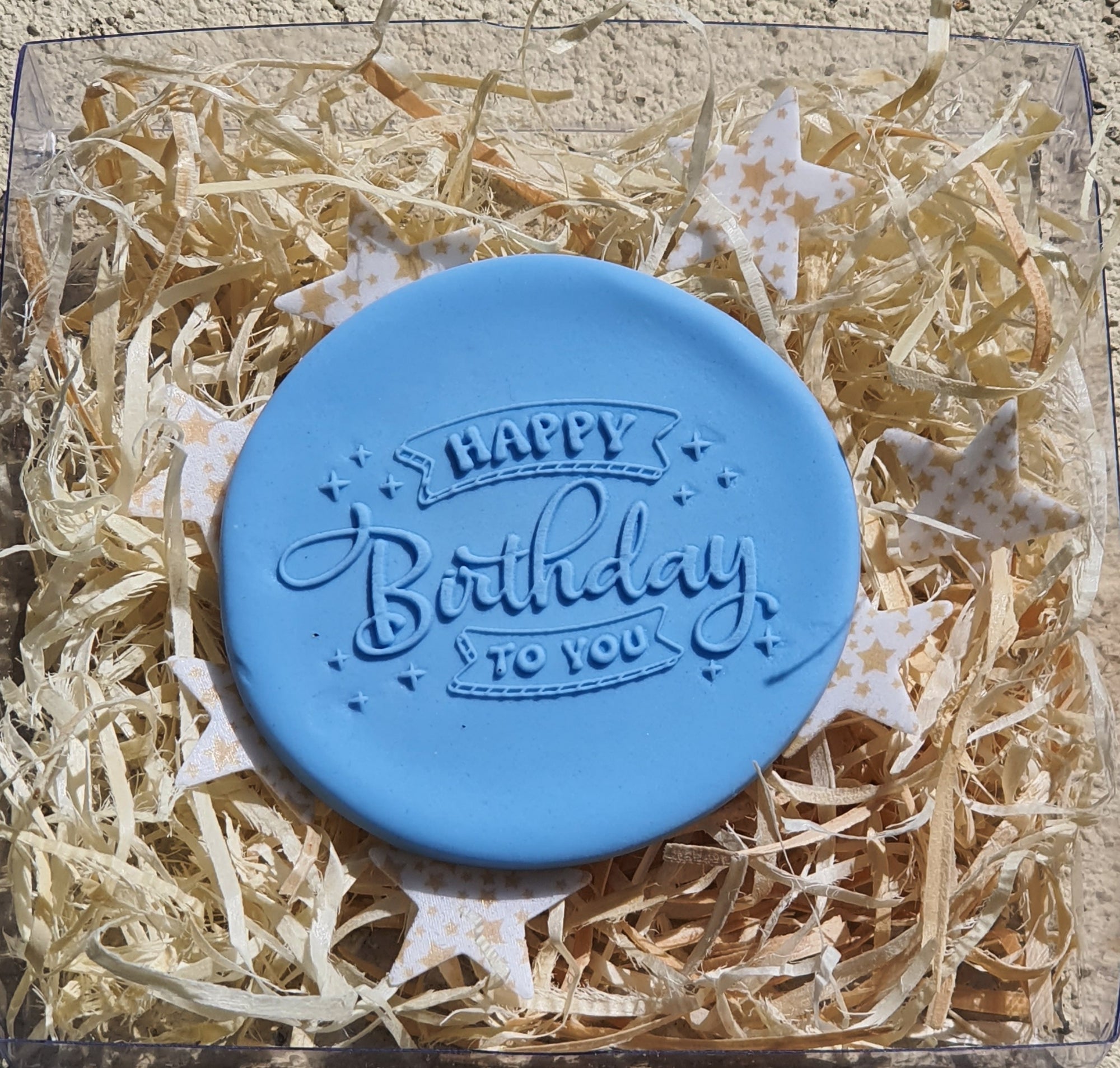 Happy Birthday to You Fondant Debosser | Cookie Cutter Shop Australia