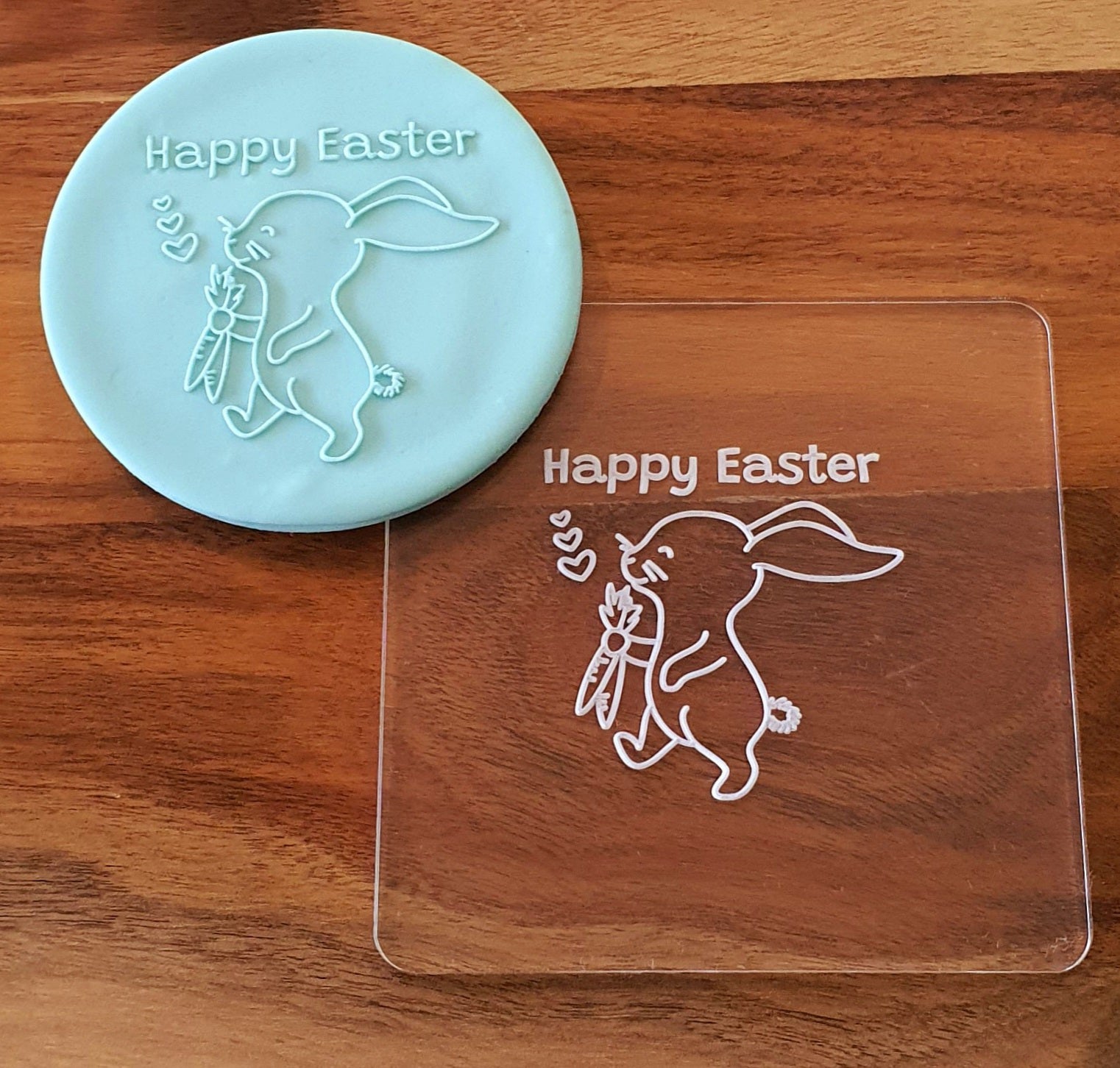 Happy Easter Fondant Debosser | Cookie Cutter Shop Australia