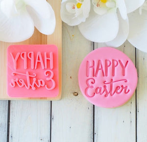 Easter Embosser 'Happy Easter' | Cookie Cutter Shop Australia