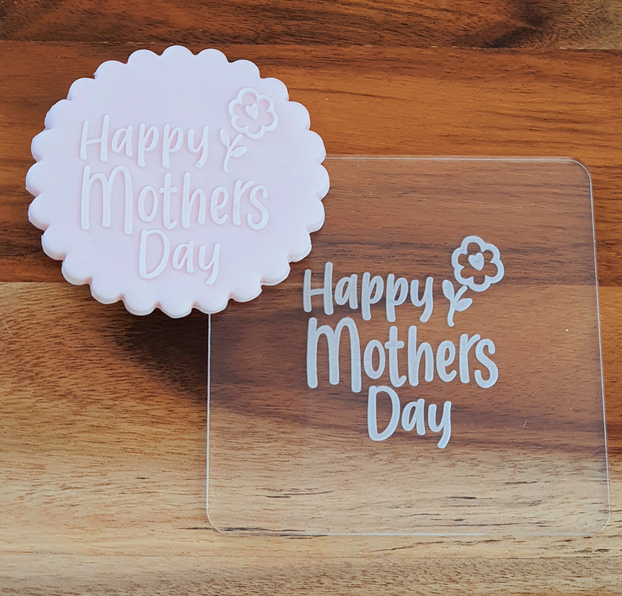 Happy Mother's Day Fondant Debosser | Cookie Cutter Shop Australia