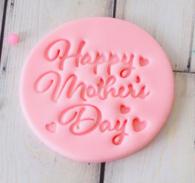 Fondant Embosser 'Happy Mothers Day'