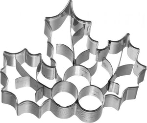 Holly Leaves With Internal Detail Cookie Cutter-Cookie Cutter Shop Australia