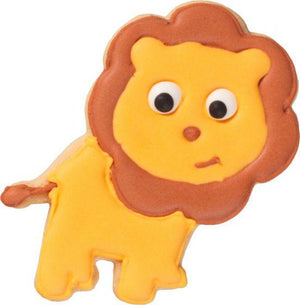 Lion With Internal Detail 8.7cm Cookie Cutter-Cookie Cutter Shop Australia