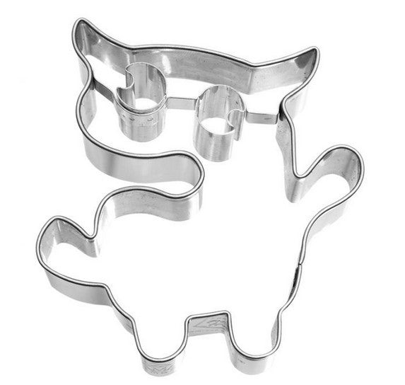 Monster Cookie Cutter with Embossed Detail 'Blupp' 7.5cm