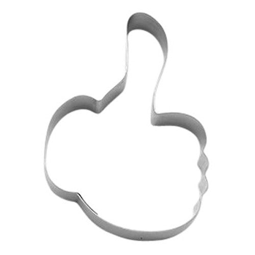 Thumbs Up or OK Hand Symbol 8cm Cookie Cutter-Cookie Cutter Shop Australia