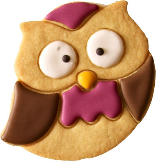 Frido Owl 10cm Cookie Cutter-Cookie Cutter Shop Australia
