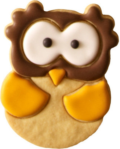 Alva Owl 9cm Cookie Cutter-Cookie Cutter Shop Australia