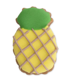 Pineapple Cookie Cutter Stamper with Ejector