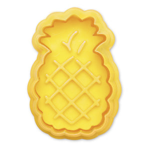 Pineapple Cookie Cutter with Stamp | Cookie Cutter Shop Australia