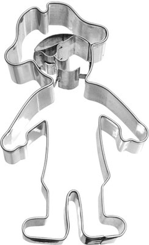 Pirate with Face Detail 9cm Cookie Cutter-Cookie Cutter Shop Australia
