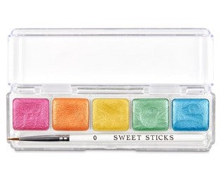 Sweet Sticks - Edible Art Water Activated Paint- Rainbow Palette