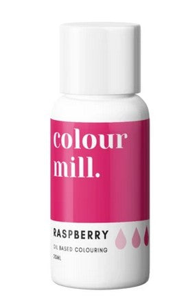 Colour Mill Raspberry Oil Based Colouring 20ml | Cookie Cutter Shop Australia