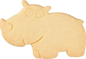 Rhino With Internal Detail 10cm Cookie Cutter-Cookie Cutter Shop Australia