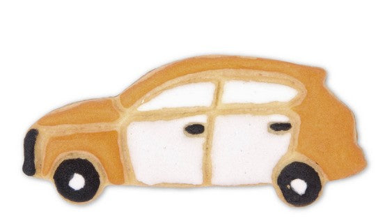SUV Cookie Cutter with Embossed detail