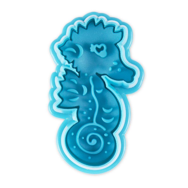 Seahorse Embossed Cookie Cutter | Cookie Cutter Shop Australia