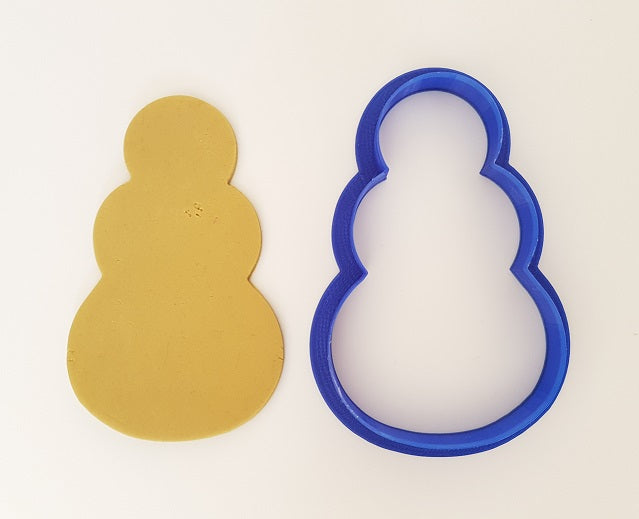 Snowman 10cm Cookie Cutter-Cookie Cutter Shop Australia