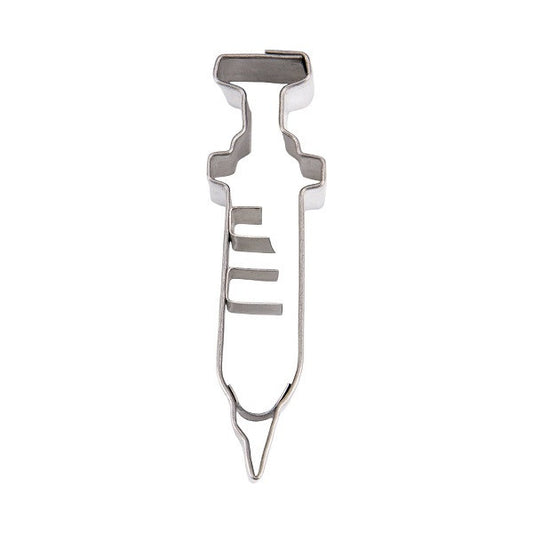 Syringe 6cm Cookie Cutter-Cookie Cutter Shop Australia