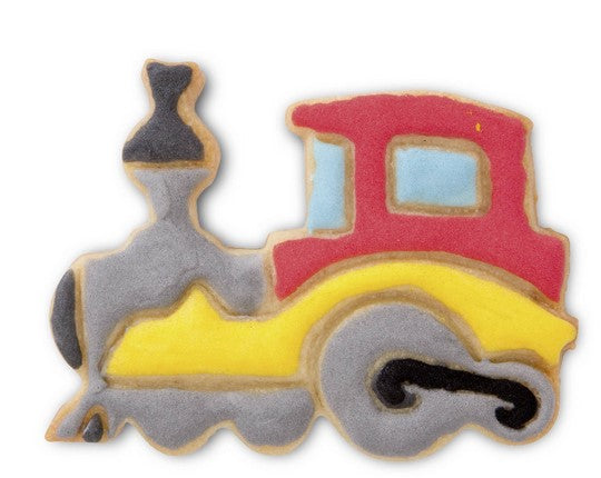 Train Cookie Cutter with Embossed Detail | Cookie Cuttet Shop Australia