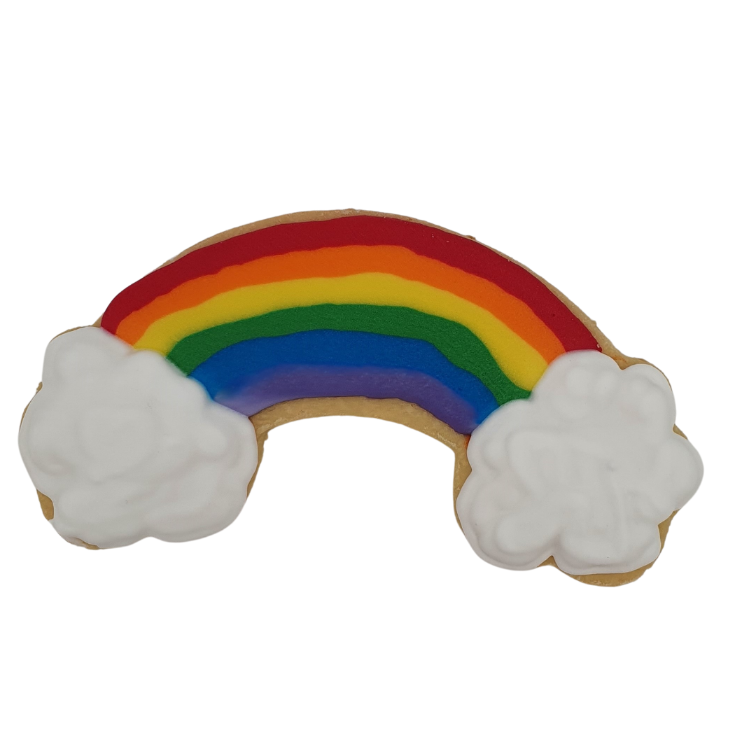 Rainbow and Clouds 10.5cm Cookie Cutter-Cookie Cutter Shop Australia