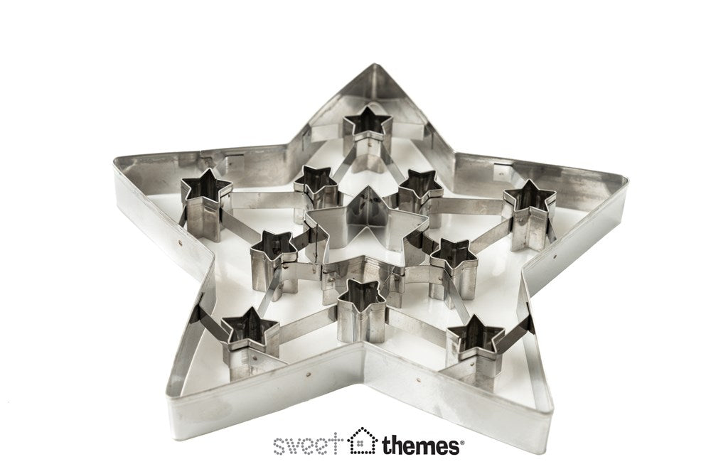 XL Star Cookie Cutter with Embossed Detail