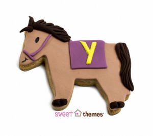 Horse Cookie Cutter Pony or Zebra 9cm