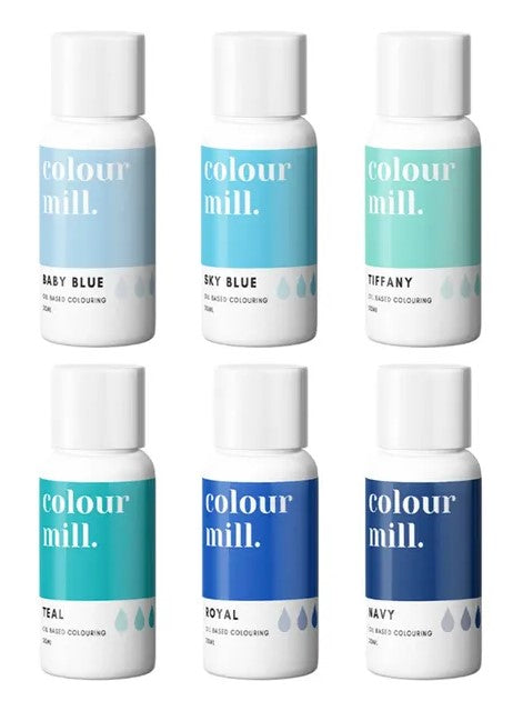 Colour Mill 'Blue' Oil Based Colour Pack