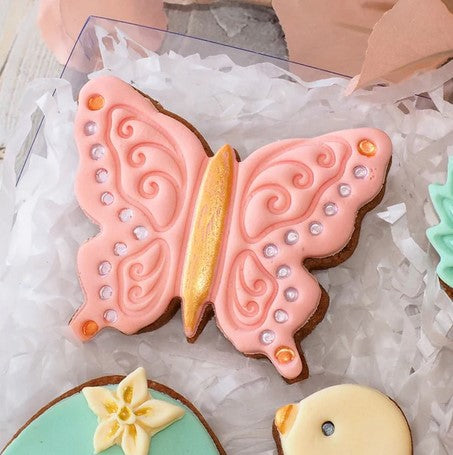 Butterfly Cookie Cutter and Embosser Set | Cookie Cutter Shop Australia