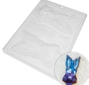 BWB Faceted Bunny Face Chocolate Mould