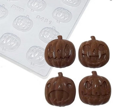 Halloween Pumpkin Chocolate Mould | Cookie Cutter Shop Australia
