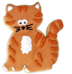 Cat Cookie Cutter Stamp and Ejector 6cm | Cookie Cutter Shop Australia
