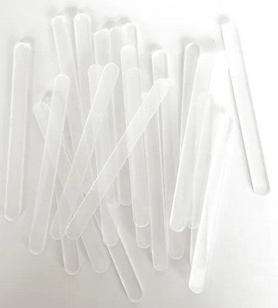 Popsicle Sticks Clear