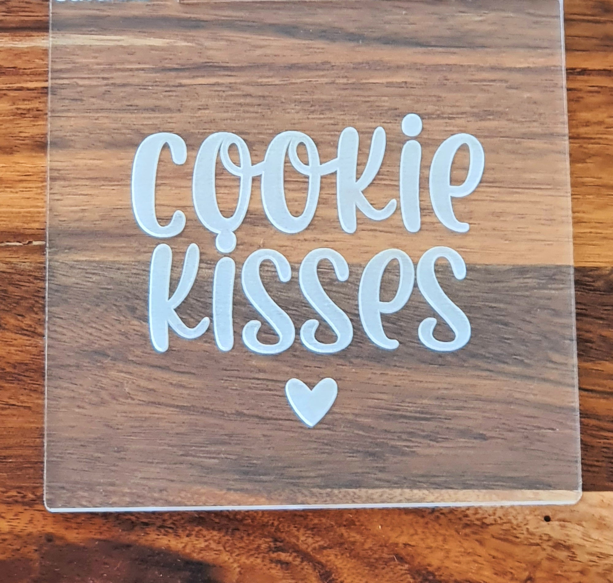 Cookie Kisses Fondant Debosser