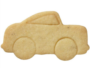 Coupe Car Cookie Cutter with Embossed Detail | Cookie Cutter Shop Australia