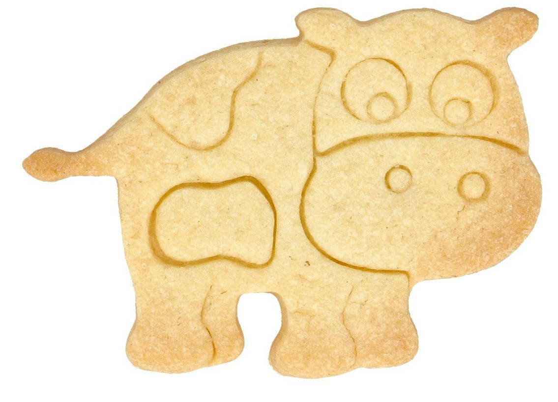 Cow Cookie Cutter with Embossed Detail | Cookie Cutter Shop Australia