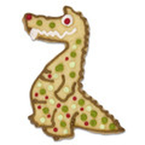 Crocodile Standing with Embossed Details Cookie Cutter-Cookie Cutter Shop Australia