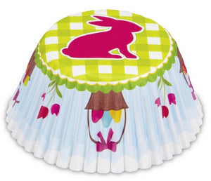 Easter Cupcake Liners 50 Pieces 'Rabbit'