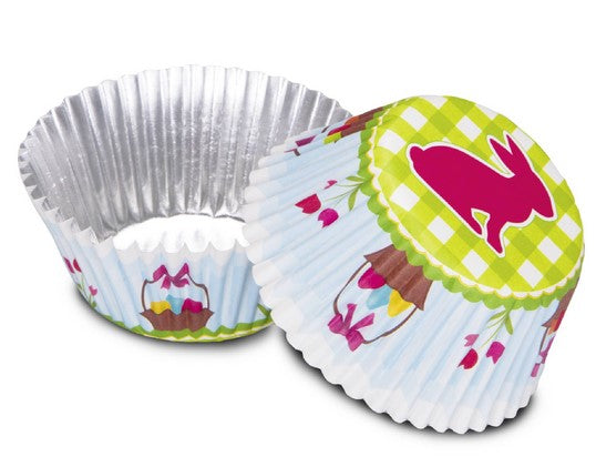 Easter Cupcake Liners 50 Pieces 'Rabbit' | Cookie Cutter Shop Australia