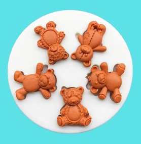 Teddy Bear Sitting - Cookie Cutter